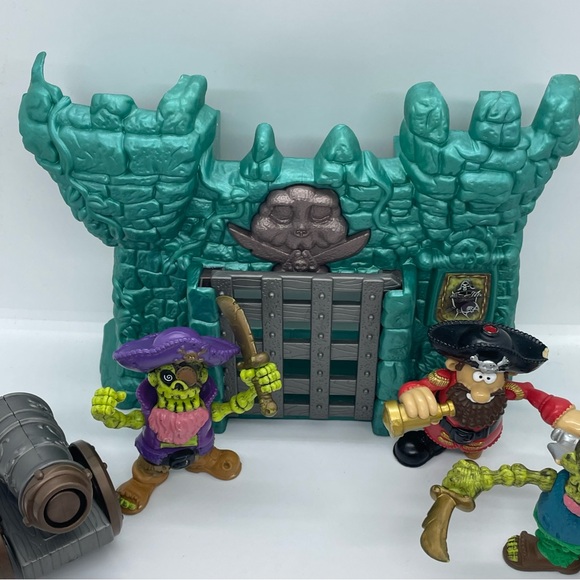 Keenway Pirates Adventures  3.5" Action figures Cannonball Captain crew & castle - Picture 5 of 6